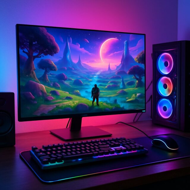 Ilustrasi 5 Rekomendasi Game Online Terbaru 2026 dengan Tema Kreatif